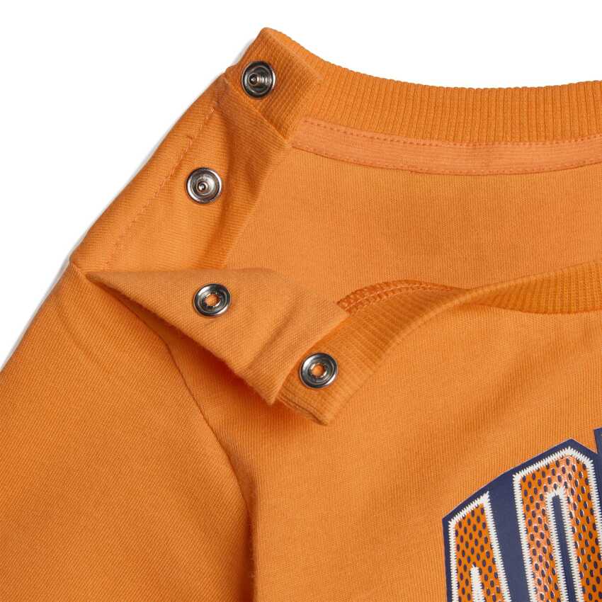 Adidas Disney Mickey Mouse Set Turuncu Çocuk Şort Tshirt Takım - 6