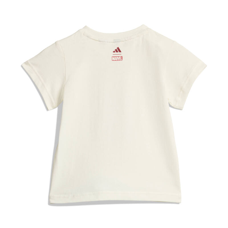 Adidas Marvel Spiderman Beyaz Çocuk Şort Tshirt Takım - 4