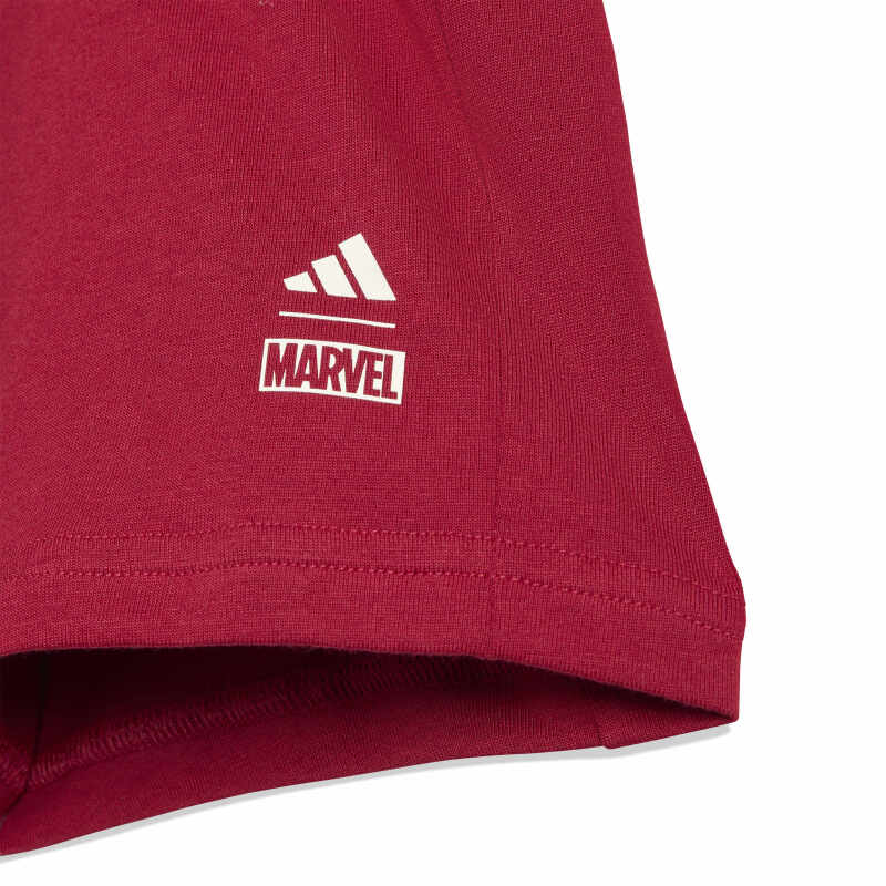 Adidas Marvel Spiderman Beyaz Çocuk Şort Tshirt Takım - 6
