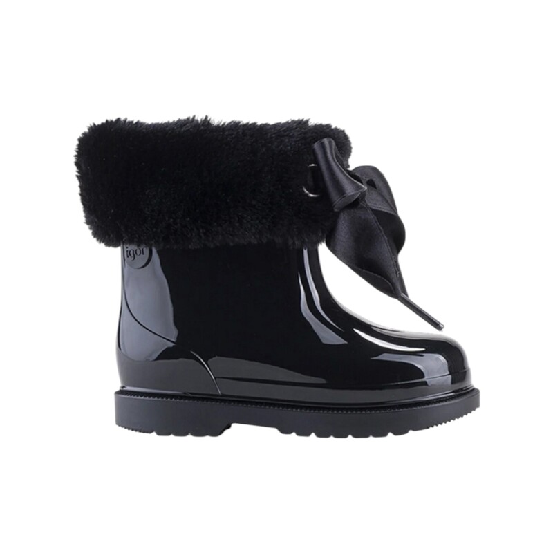 Igor Bimbi Soft Borreguito Siyah Çocuk Bot - Igor