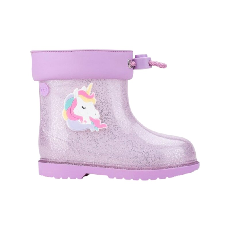 Igor Bimbi Unicornio Glitter Mor Çocuk Bot - Igor