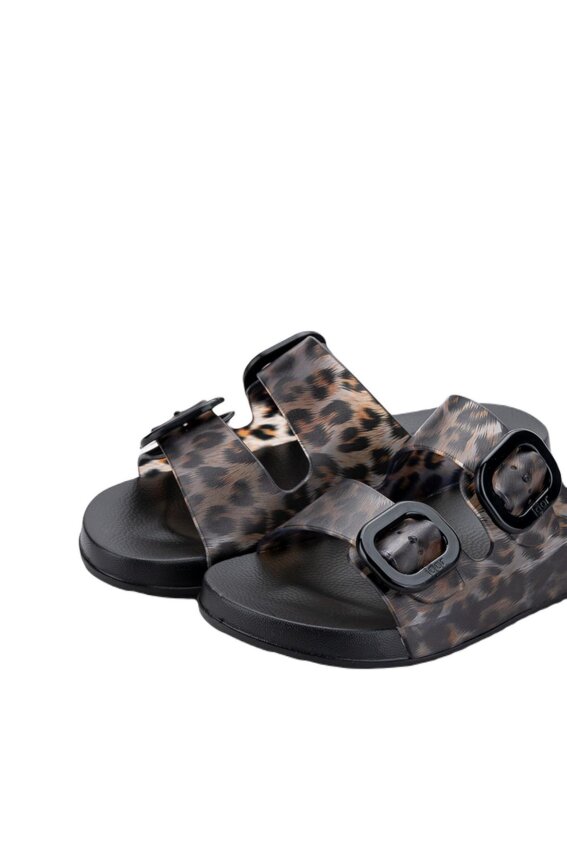 Igor Habana Brillo Leo Siyah Kadın Terlik - 4