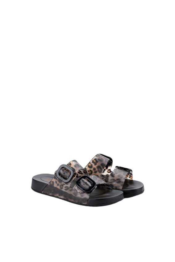 Igor Habana Brillo Leo Siyah Kadın Terlik - 3