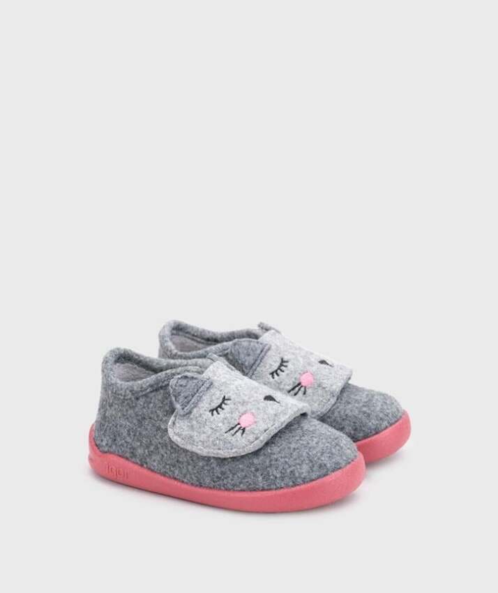 Igor Homie Miau Gri Çocuk Panduf - 2