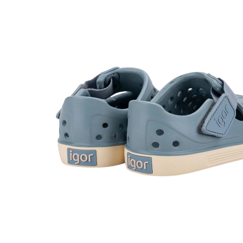 Igor Malibu Mavi Çocuk Sandalet - 4
