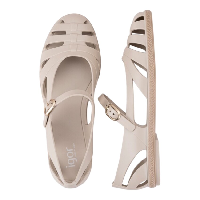 Igor Paris Bej Kadın Sandalet - 3