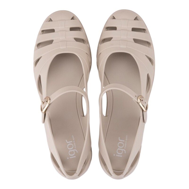 Igor Paris Bej Kadın Sandalet - 4