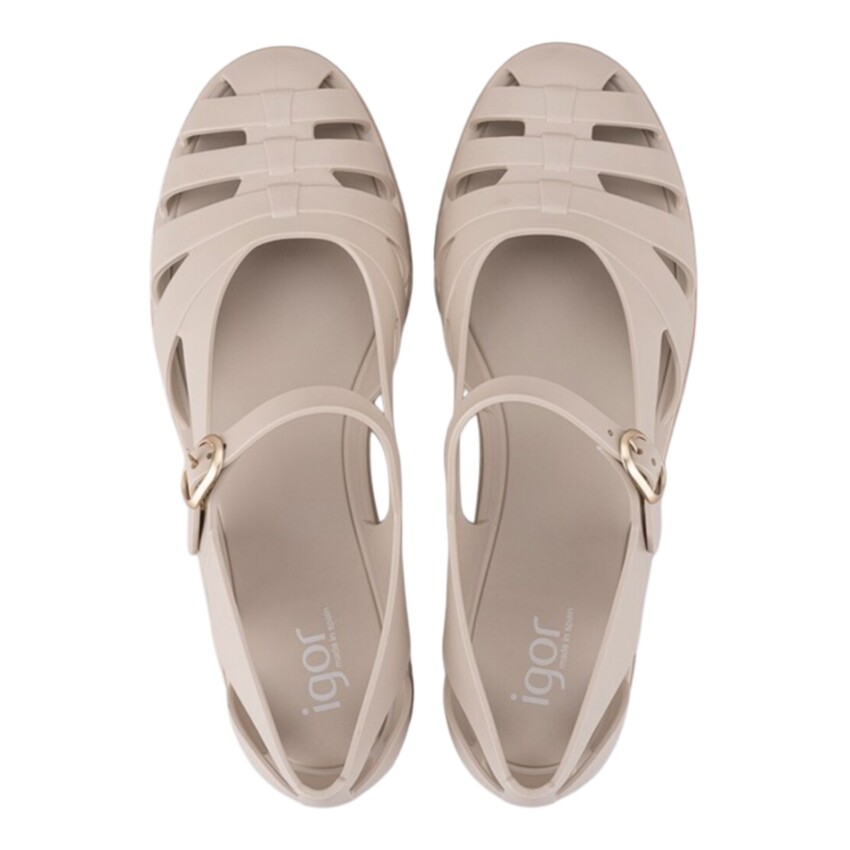Igor Paris Bej Kadın Sandalet - 4