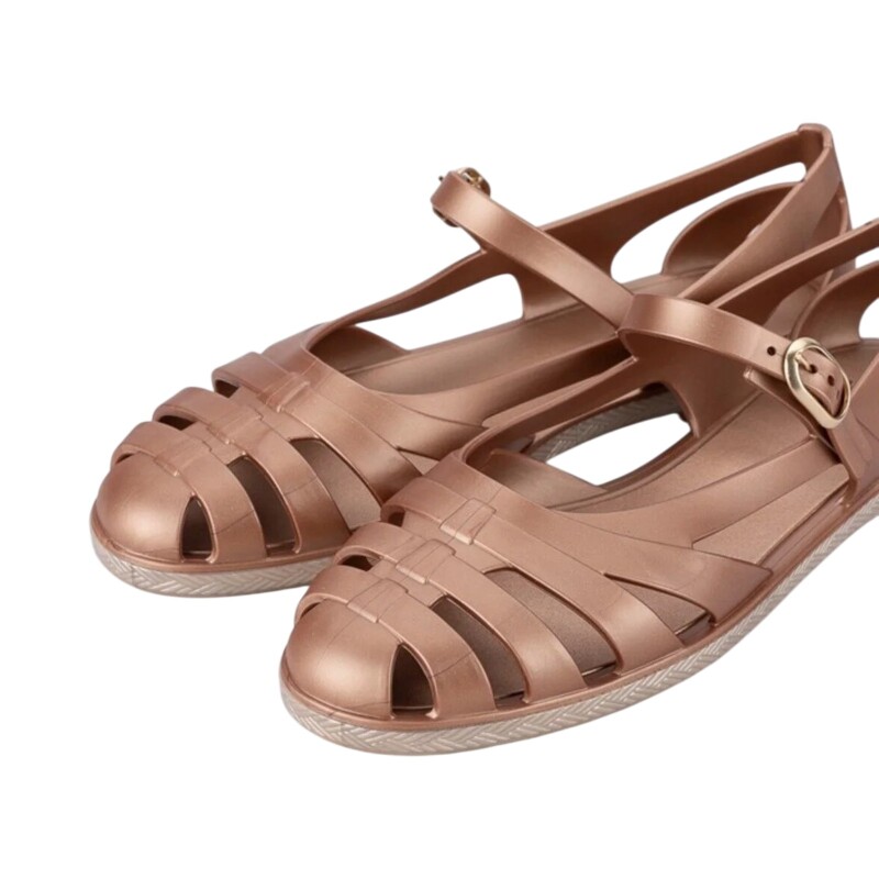 Igor Paris Metal Kahverengi Kadın Sandalet - 5