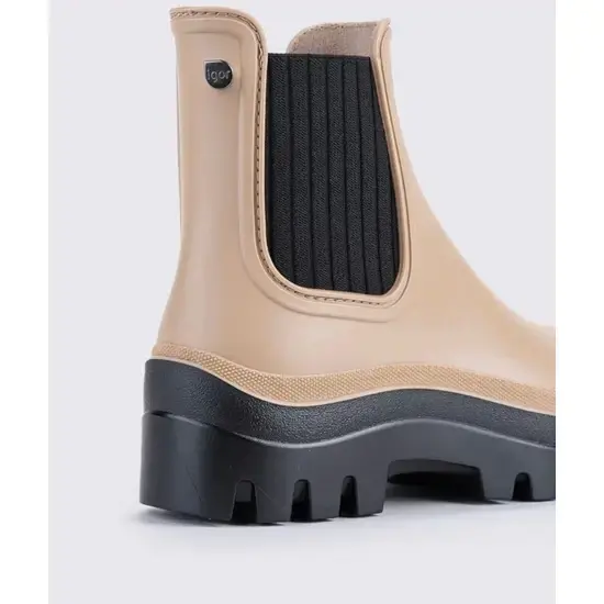 Igor SOUL BLACK Bej Çocuk Bot&Çizme - 4