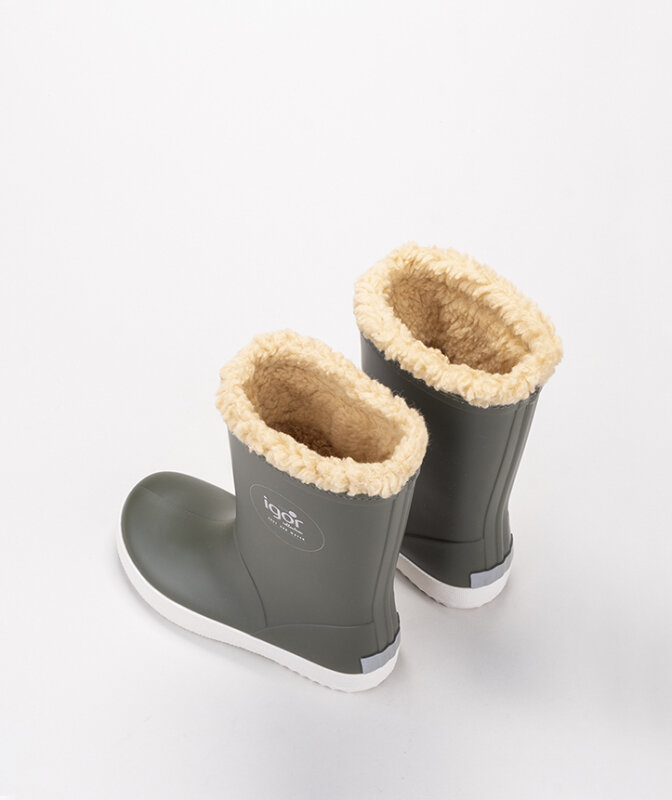 Igor SPLASH NAUTICO BORREGUITO Haki Çocuk Çizme W10207-042 - 3