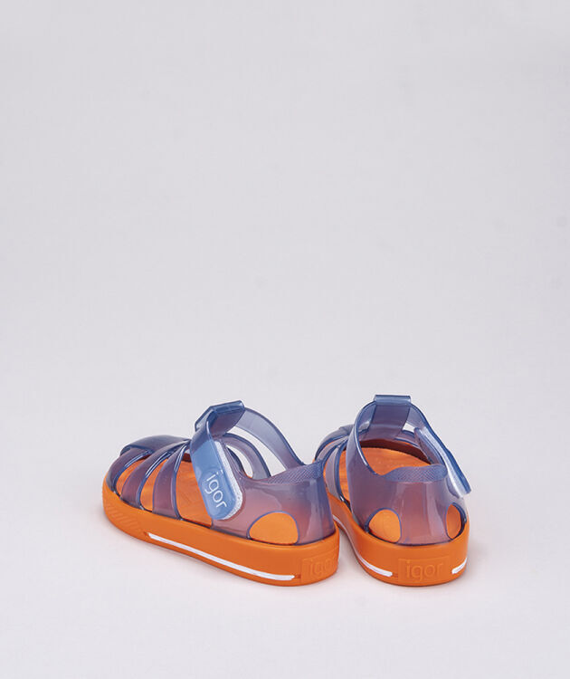 Igor STAR BICOLOR Mavi Çocuk Sandalet - 5
