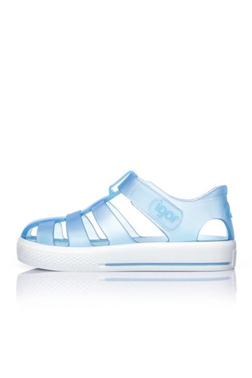 Igor STAR Mavi Çocuk Sandalet S10171-023 - 7