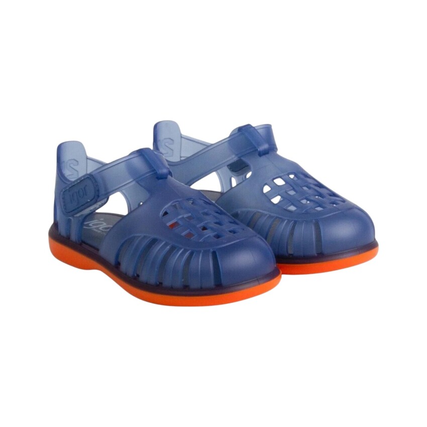 Igor Tobby Bicolor Lacivert Çocuk Sandalet - 3