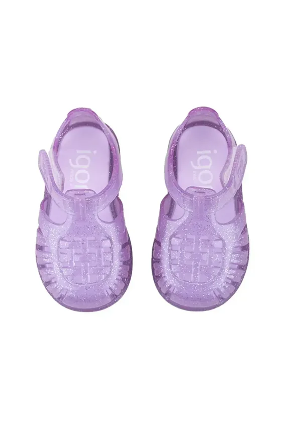 Igor Tobby Gloss Glitter Çocuk Sandalet - 3