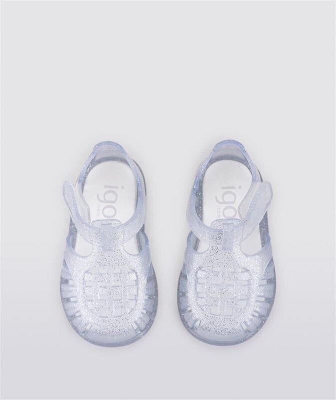 Igor TOBBY GLOSS GLITTER Gri Çocuk Sandalet - 3