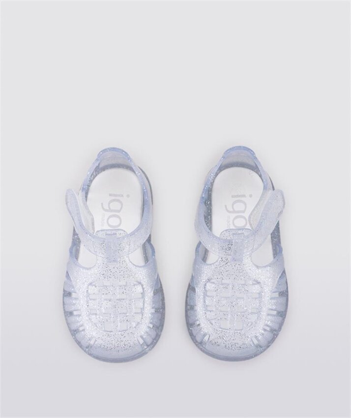 Igor TOBBY GLOSS GLITTER Gri Çocuk Sandalet - 3