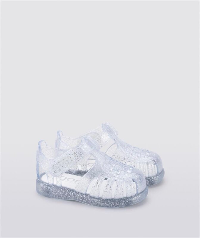 Igor TOBBY GLOSS GLITTER Gri Çocuk Sandalet - 4