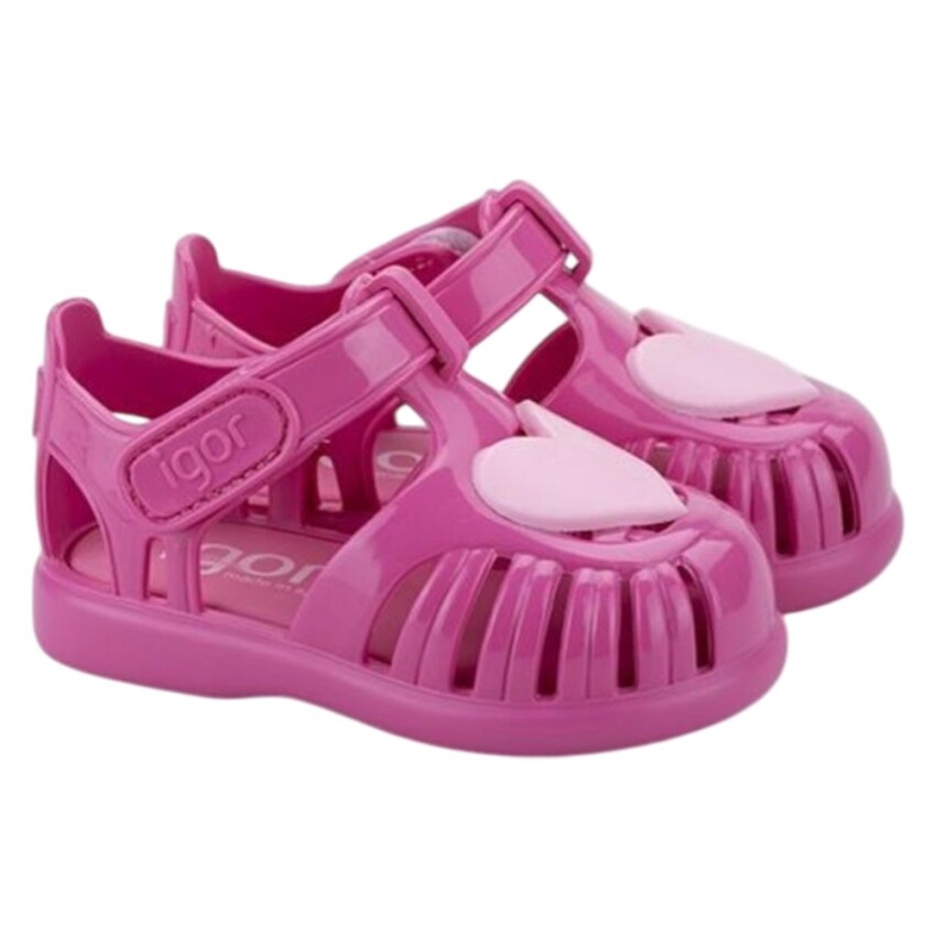 Igor Tobby Gloss Love Pembe Çocuk Sandalet - 2