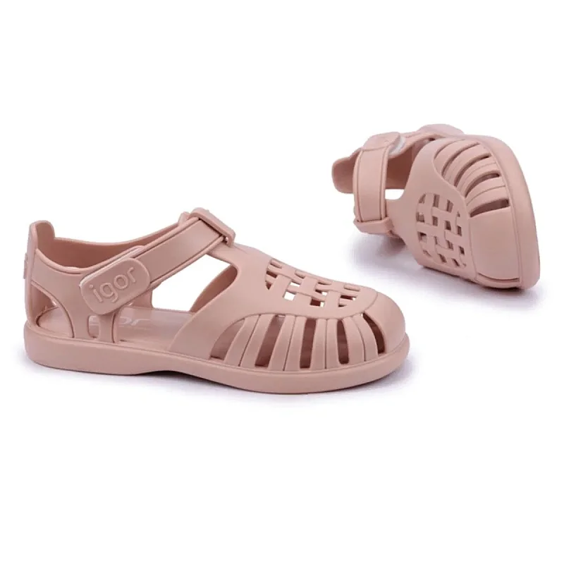 Igor TOBBY SOLID Pembe Çocuk Sandalet - 4