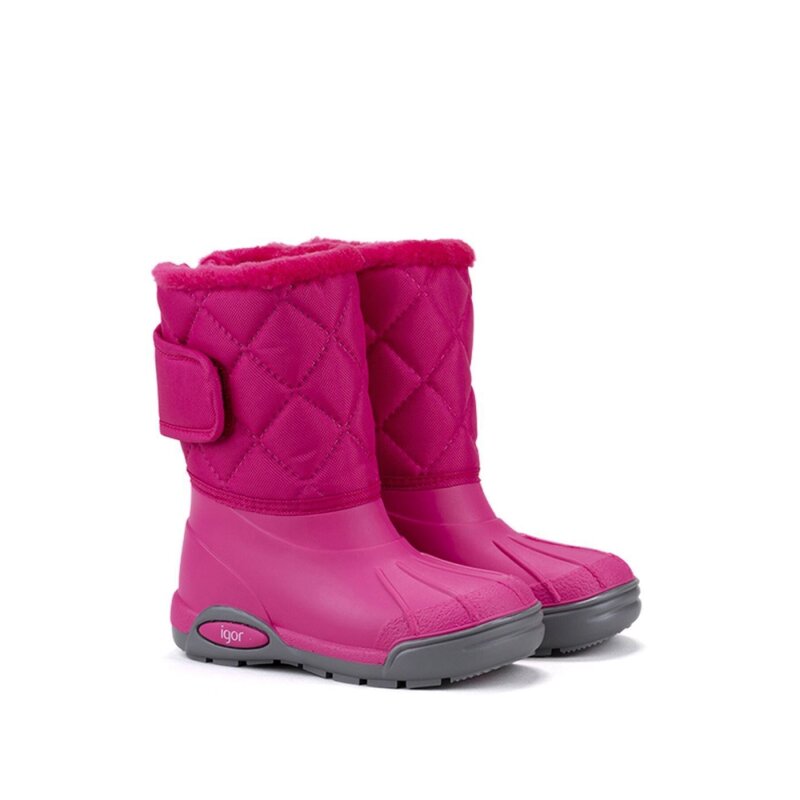 Igor TOPO SKI NYLON Fuşya Çocuk Çizme W10209-007 - 3