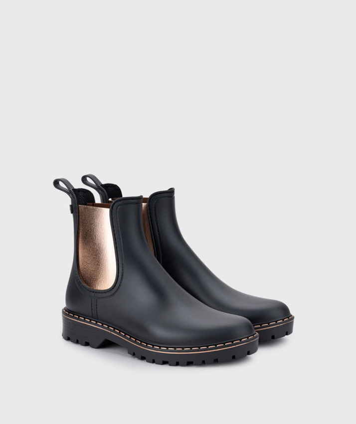 Igor Trak Black Metal Siyah Kadın Bot - 2