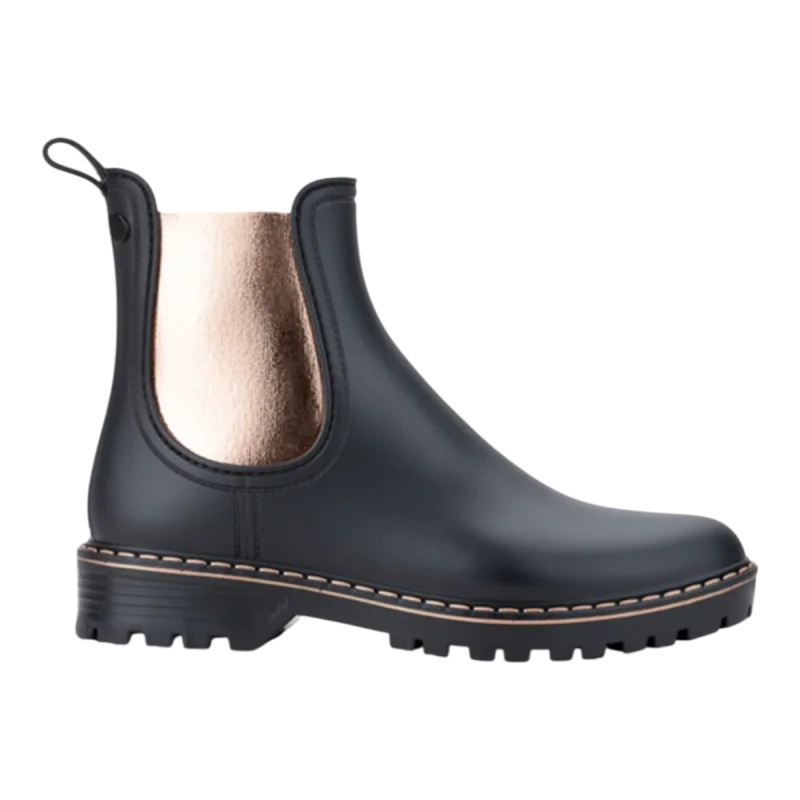 Igor Trak Black Metal Siyah Kadın Bot - 1