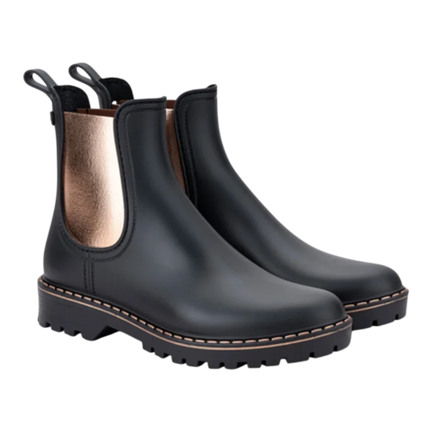 Igor Trak Black Metal Siyah Kadın Bot - 3