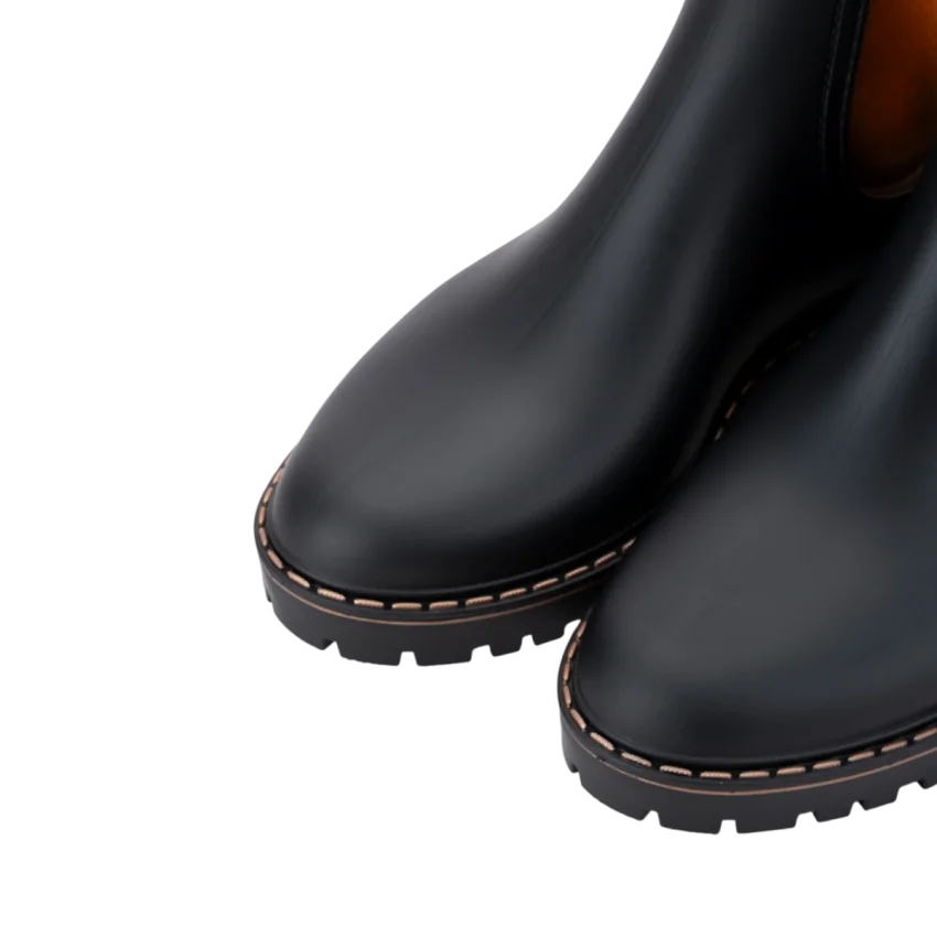 Igor Trak Black Metal Siyah Kadın Bot - 4