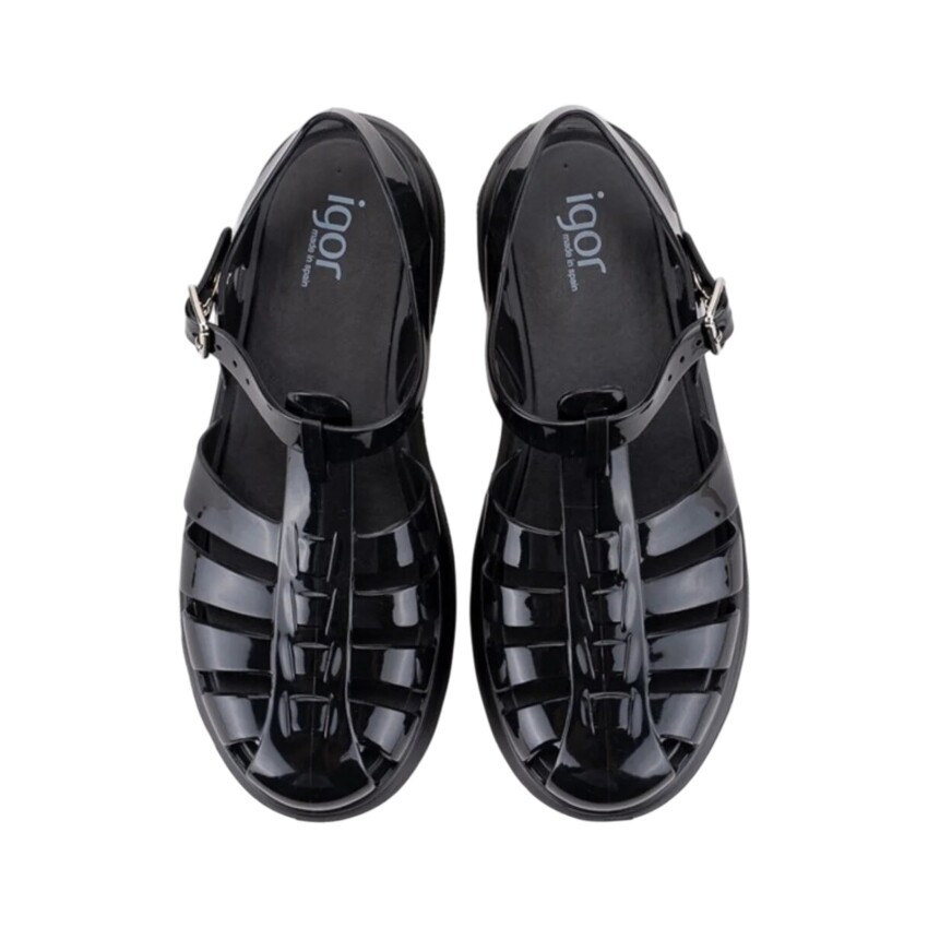 Igor Vega MC Siyah Kadın Sandalet - 3