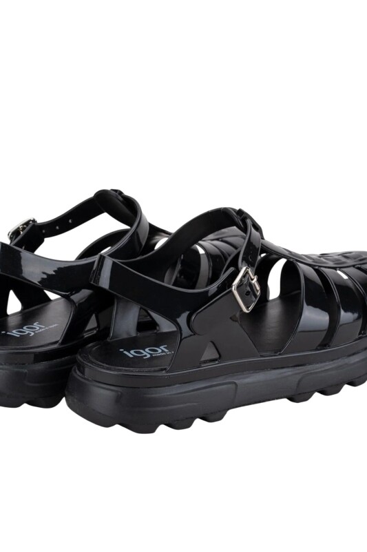 Igor Vega MC Siyah Kadın Sandalet - 4