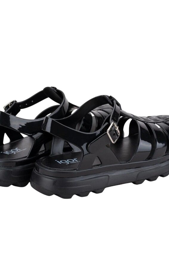 Igor Vega MC Siyah Kadın Sandalet - 4