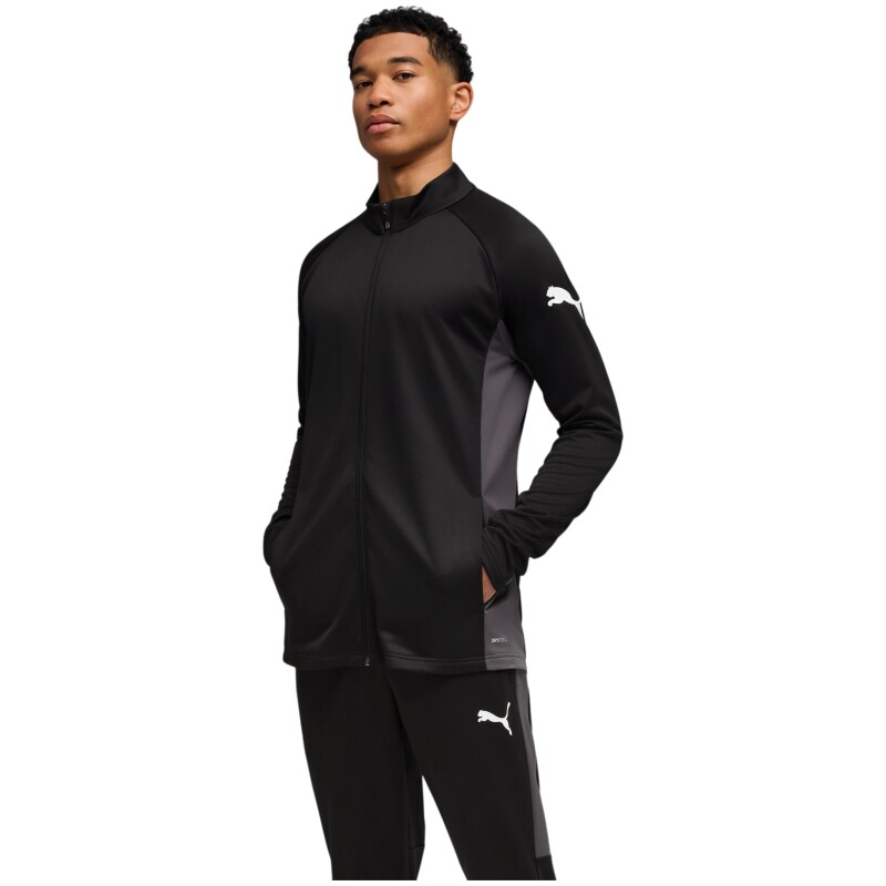 Puma Individual Liga Tracksuit Siyah Erkek Eşofman Takımı - 3