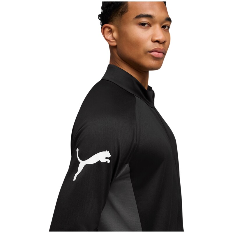 Puma Individual Liga Tracksuit Siyah Erkek Eşofman Takımı - 4