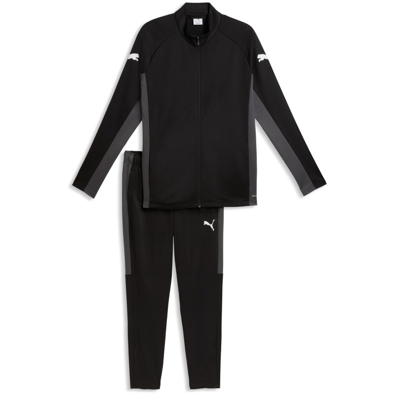 Puma Individual Liga Tracksuit Siyah Erkek Eşofman Takımı - 6