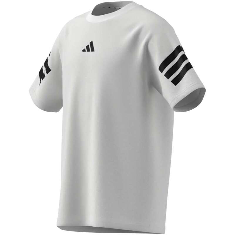 Adidas Future Icons 3 Stripes Beyaz Çocuk Tshirt - 8