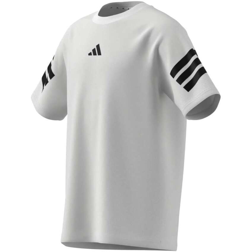 Adidas Future Icons 3 Stripes Beyaz Çocuk Tshirt - 8