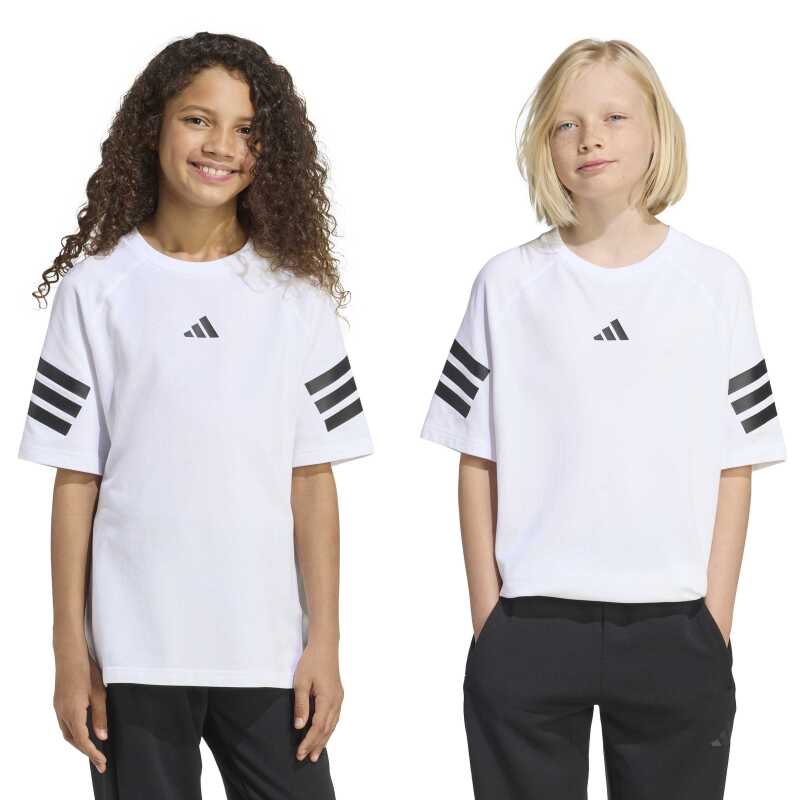 Adidas Future Icons 3 Stripes Beyaz Çocuk Tshirt - 15