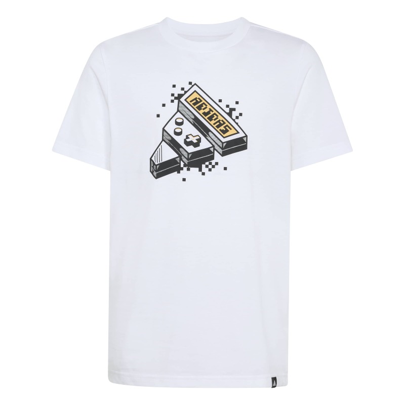 Adidas Gaming Grafik Beyaz Çocuk Tshirt - 1