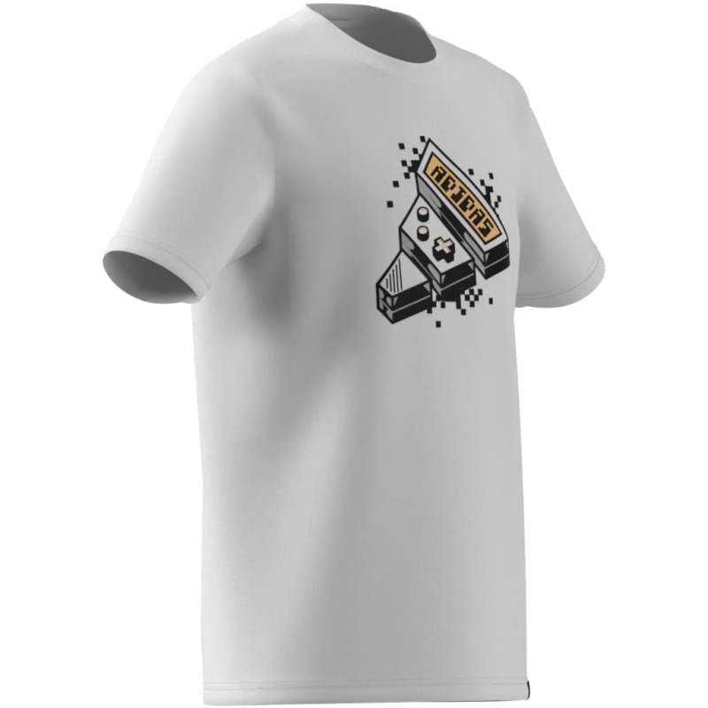 Adidas Gaming Grafik Beyaz Çocuk Tshirt - 2