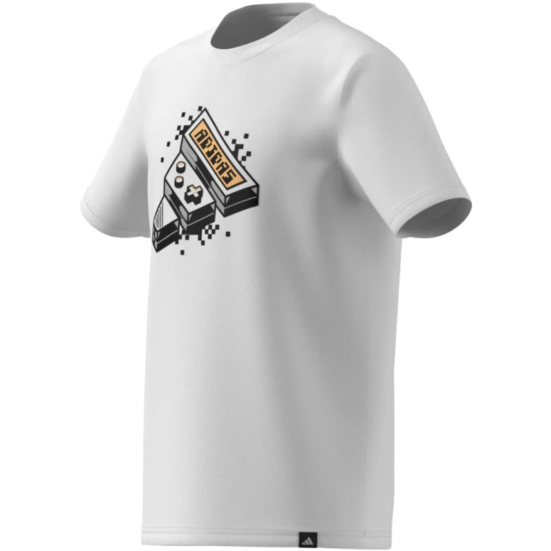 Adidas Gaming Grafik Beyaz Çocuk Tshirt - 8