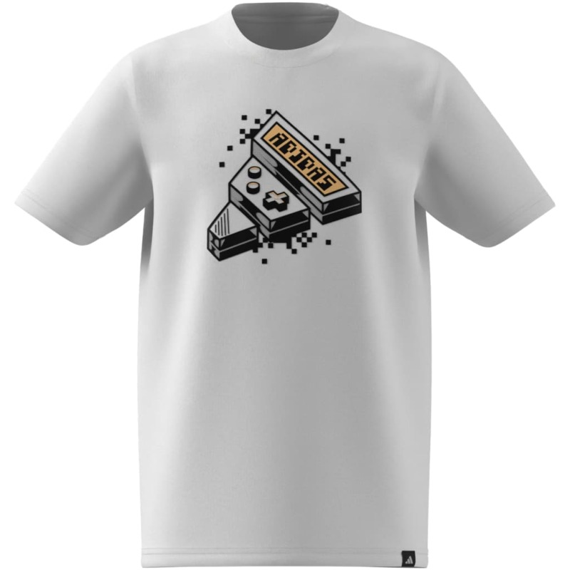 Adidas Gaming Grafik Beyaz Çocuk Tshirt - 16