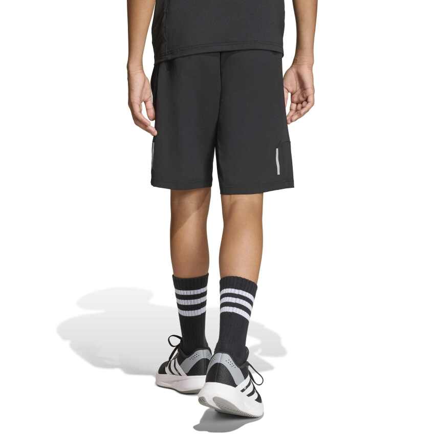 Adidas Sport Icons Material Mix Siyah Çocuk Şort - 8