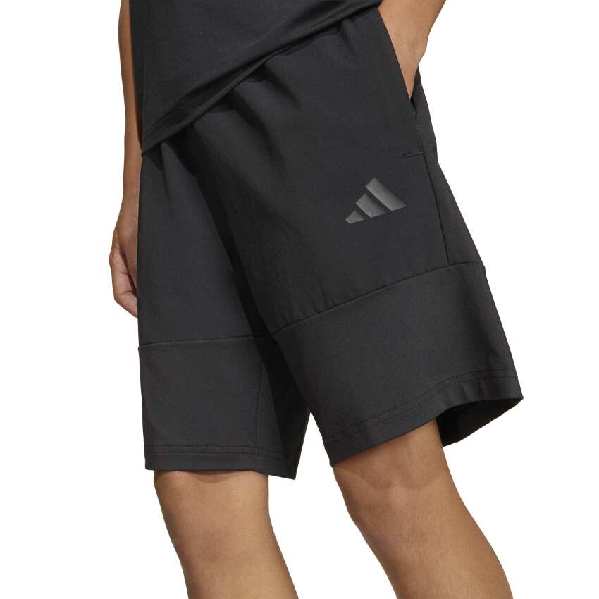 Adidas Sport Icons Material Mix Siyah Çocuk Şort - 10