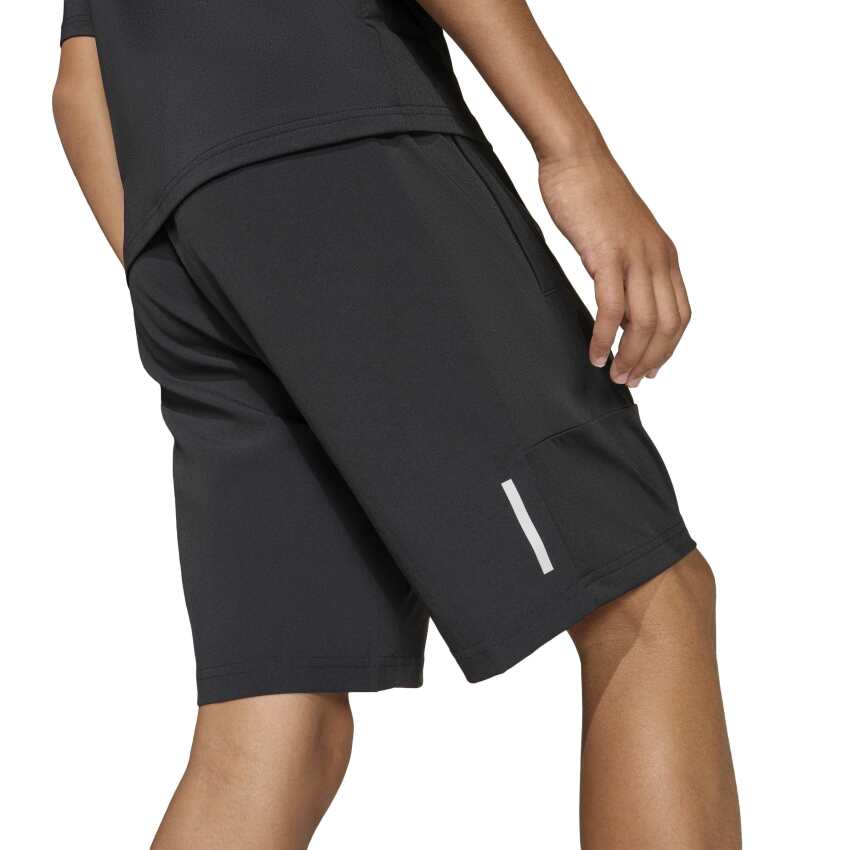 Adidas Sport Icons Material Mix Siyah Çocuk Şort - 11