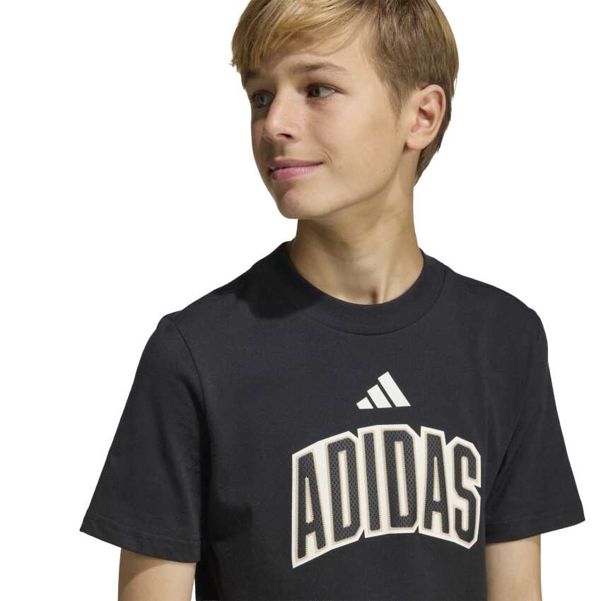 Adidas Std Gfx Siyah Çocuk Tshirt - 5