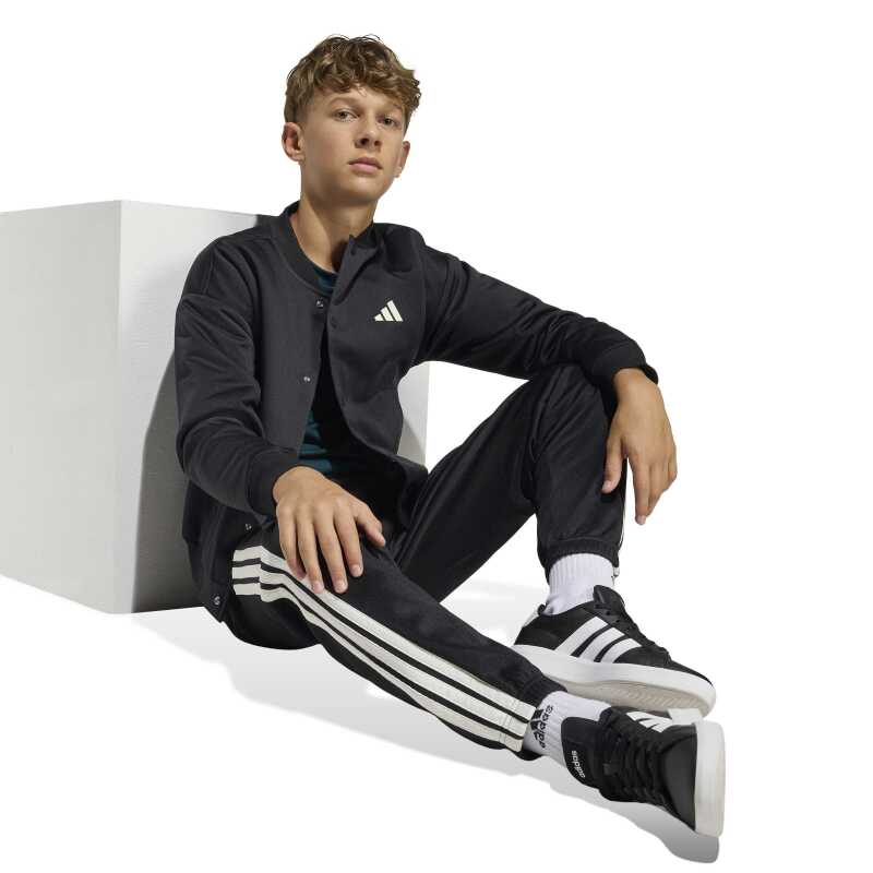 Adidas Stadium Siyah Çocuk Eşofman Altı - 4