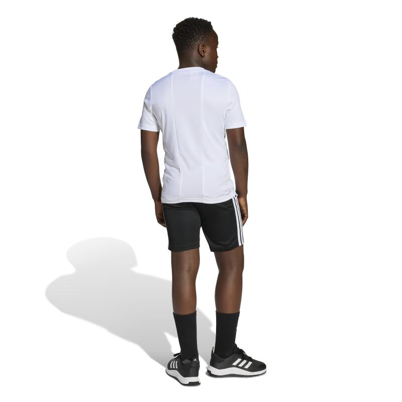 Adidas Train Essentials 3-Stripes Beyaz Çocuk Şort Tshirt Takım - 14
