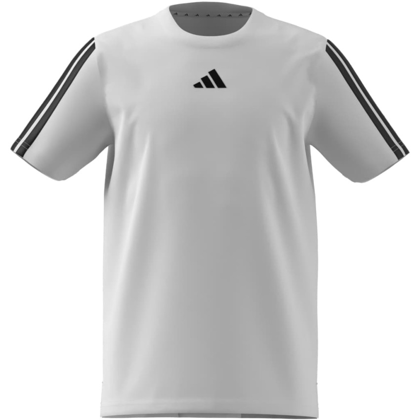 Adidas Train Essentials 3-Stripes Beyaz Çocuk Tshirt - 12
