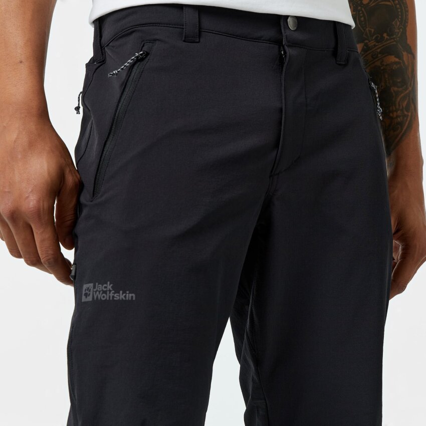 Jack Wolfskin Activate Xt M Siyah Erkek Pantolon - 5